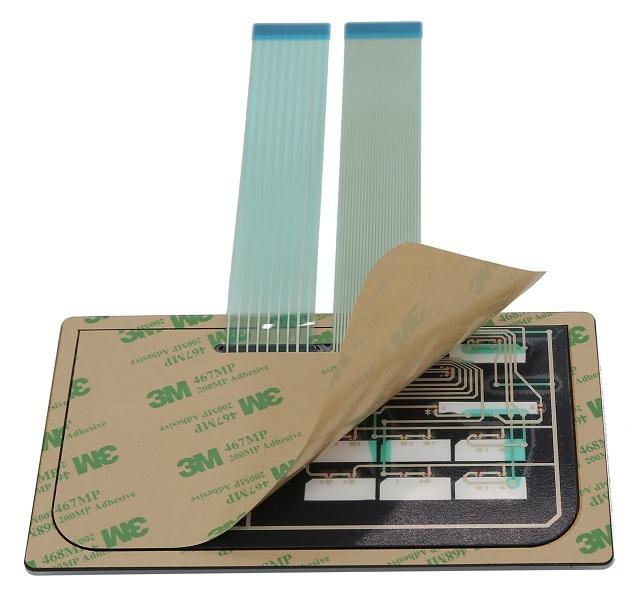 Polyester Devre Kapasitif Membran Anahtarları IP67 Suya Dayanıklı 2