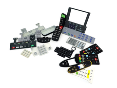 Silikon kauçuk klavyesi/silikon kauçuk klavyesi, PCB Membran Anahtarları ve