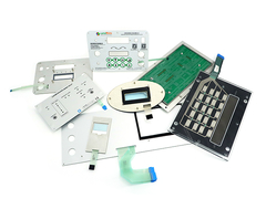 Dişi Konnektörlü Alüminyum Destekli Pet Membrane Switch