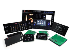 Ev Aletleri İçin Polyester HMI Kapasitif Membran Anahtarı