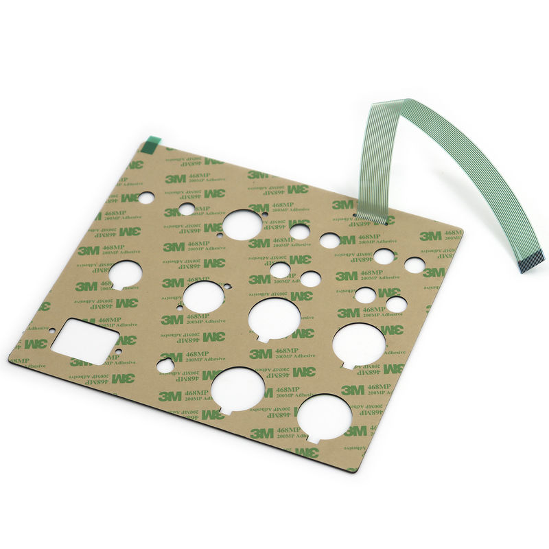 Metal Kubbe Membran PMMA Anahtarı 1.27mm Endüstriyel Çok Renkli