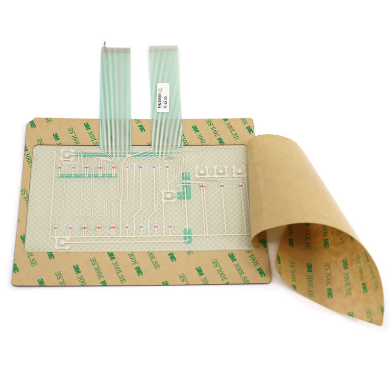 Dayanıklı Dokunsal PET Membran Anahtarı Suya Dayanıklı Çok Renkli 100-500g