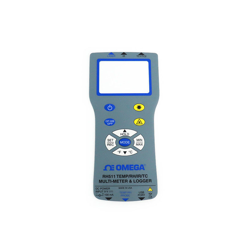 1.27mm Terminal Tipi Dokunmatik Membran Anahtarları 40C Nem için Uygun 90%~95%